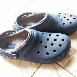 Navy Blue Mens Crocs